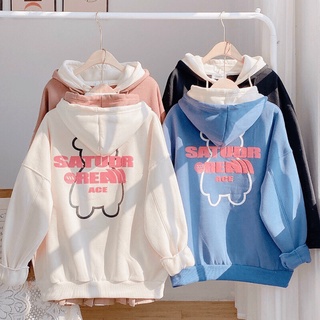 Áo khoác nỉ ngoai PE cánh dơi tay phồng có mũ siêu sang chảnh cá tính 2022 KB FASHION
