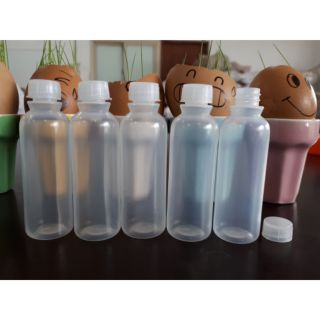 Bộ 10 Chai Nhựa 20ml Nắp Nhỏ Mắt hoặc Nắp Vặn Trắng