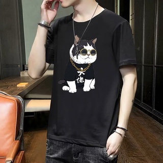 [FULL SIZE] Áo thun unisex nam nữ in hình mèo đại ca form đẹp chất vải cotton dày mịn mát 2020T2820