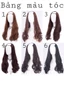 KẸP TÓC GIẢ CHỮ U/ KẸP NỬA ĐẦU 3/4 XOĂN ĐUÔI MẪU MỚI