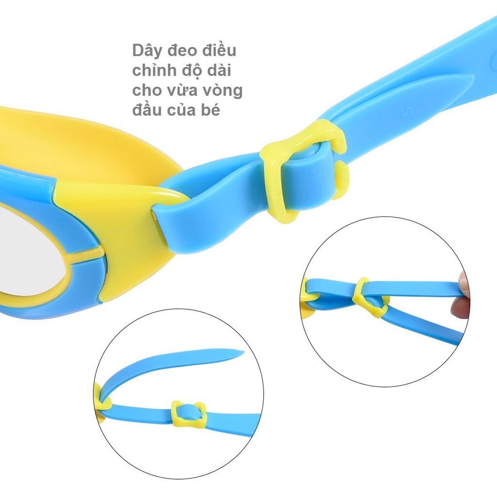 Kính bơi trẻ em SPORTY 1149 cản tia UV, bảo vệ mắt tuyệt đối