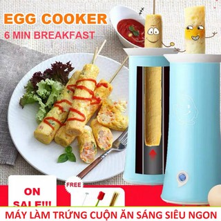 Máy làm trứng cuộn ăn sáng ăn vặt tự động siêu ngon loại tốt tiện dụng nhanh chóng