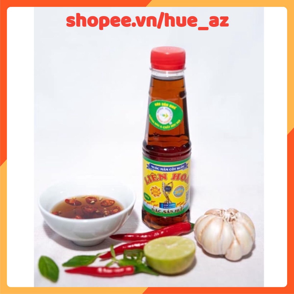 Nước Mắm ruốc Liên Hoa nguyên chất 100% chính gốc Huế, chai 280g. Số 1 tại Huế
