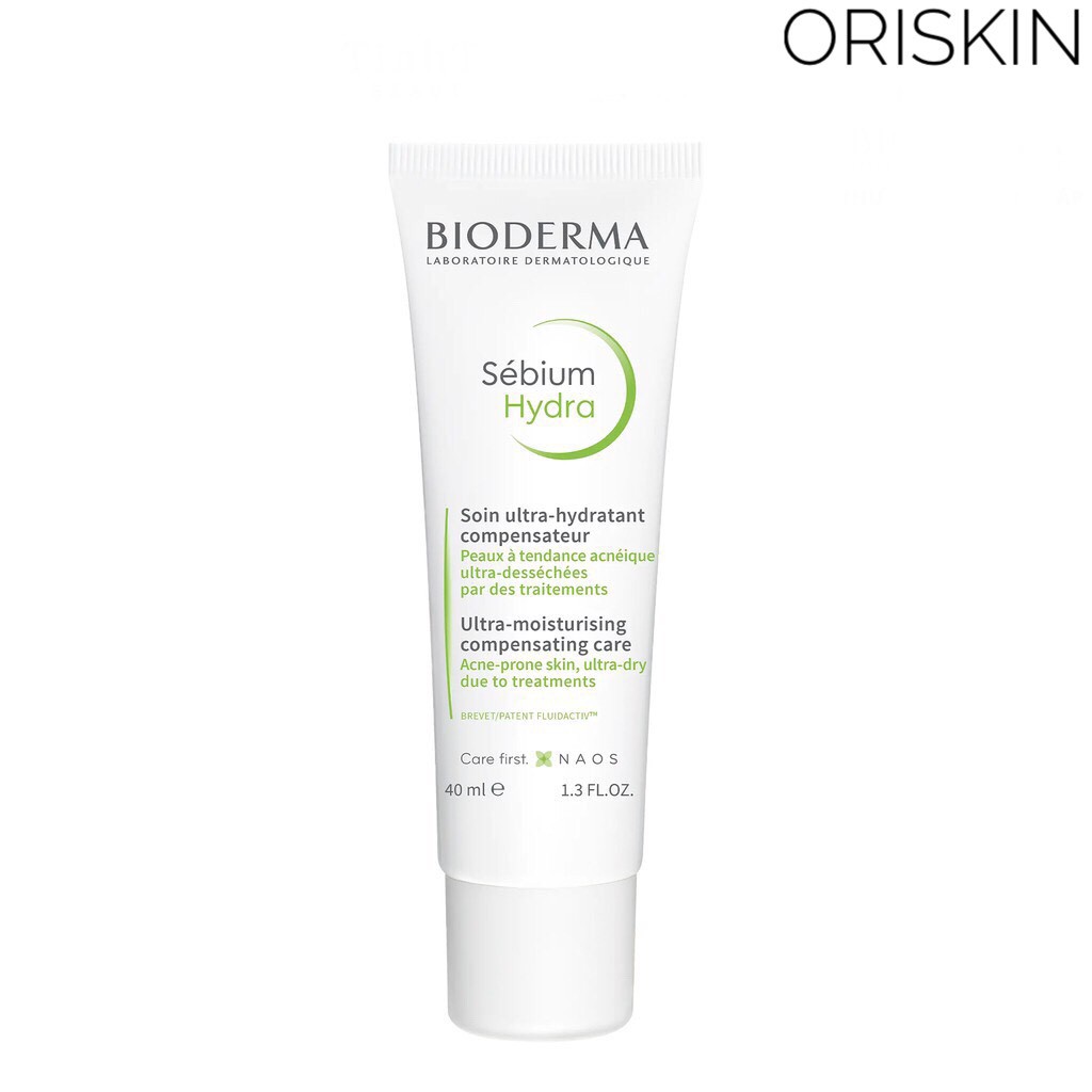 Ảnh Bioderma Kem Dưỡng Làm Dịu Và Phục Hồi Cho Da Mụn Bị Suy Yếu Và Giảm Khô Căng, Bong Tróc Bioderma Sebium Hydra 40ml 2