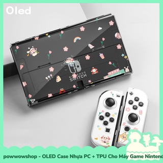 [Sẵn VN - Hỏa Tốc] OLED Case Ốp Nhựa PC & TPU Dành Cho Máy Game Nintendo Switch Phong Cách Anime Manga Game