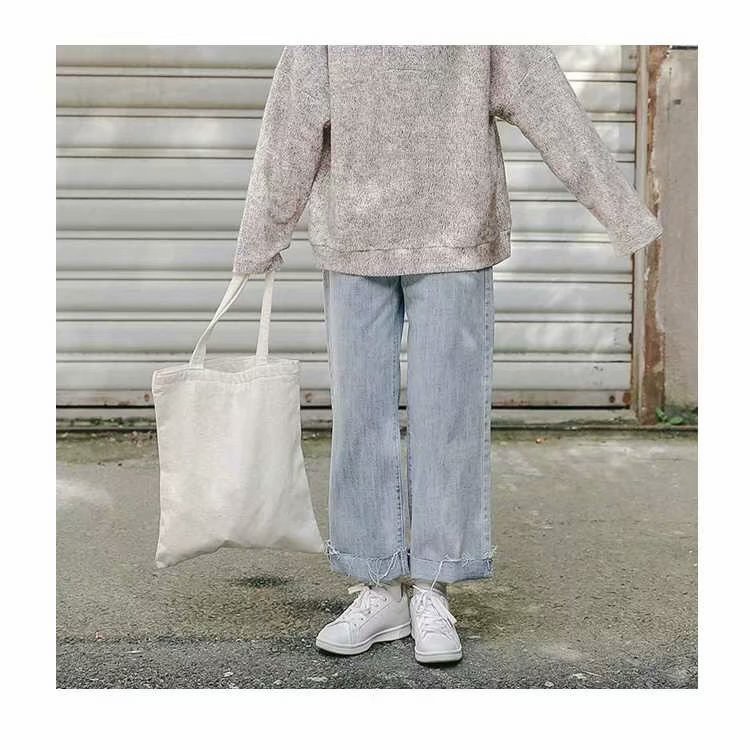 Ảnh Quần Jeans Dài Ống Rộng Cá Tính Dành Cho Nữ 1