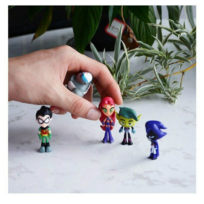 Mô hình đồ chơi nhân vật hoạt hình Teen Titans Go