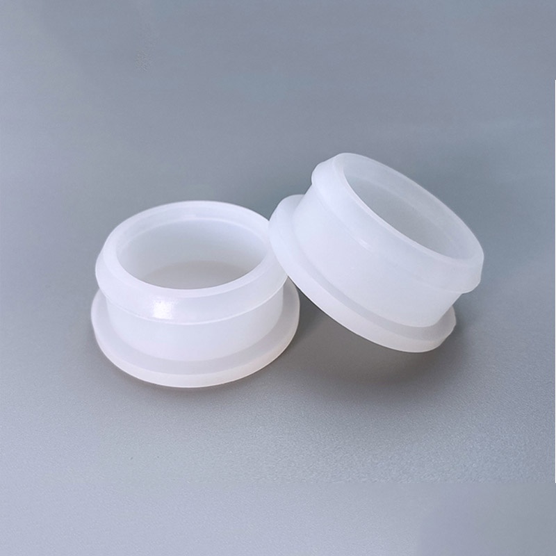 10 Chiếc 2.5-15 Mm Trong Suốt Silicon Cao Su Lỗ Mũ Loại T Cắm Bao Snap-on Gioăng Trống Cuối Nắp Niêm Phong Nút Chặn