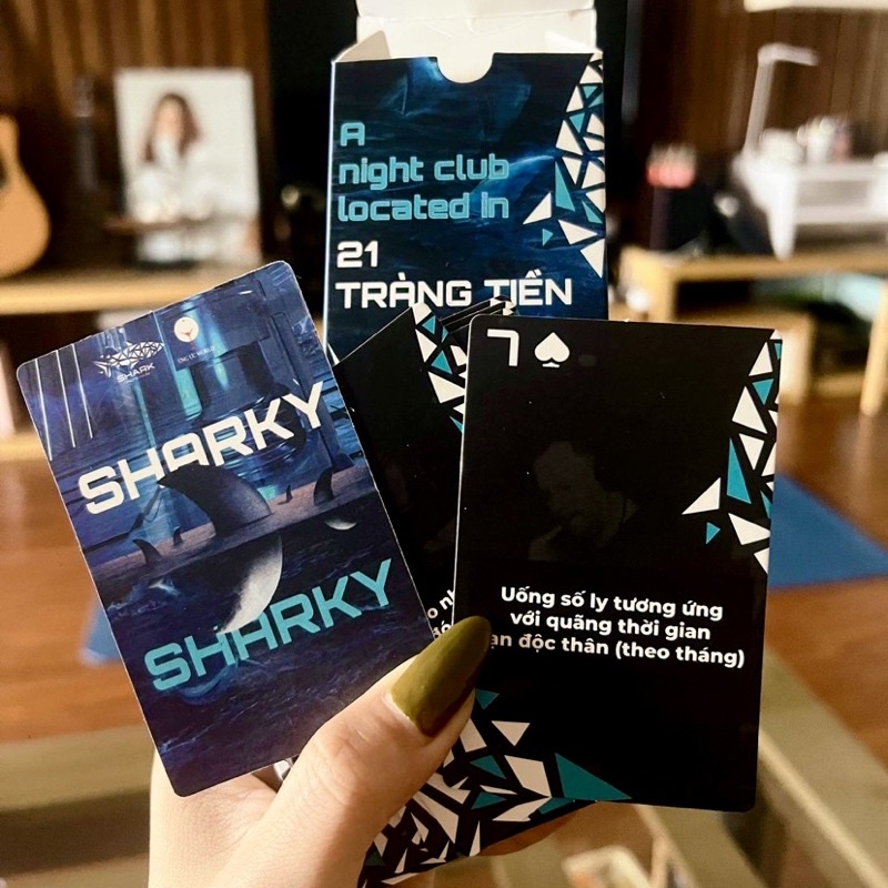 [Limited] Bộ bài Sharky, độc quyền Shark Club x Ừng Ực phiên bản giới hạn