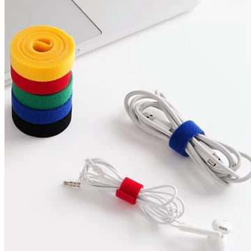 Dây Dính Velcro - dây buộc gọn dây điện dây cáp băng nhám cuốn gọn dây cáp dây điện tai nghe DB772