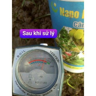 NÂNG PH ĐẤT NANO KHOÁNG CANXI CAN 5 LÍT  - TĂNG PH ĐẤT NHANH, HẠ PHÈN, CÂN BẰNG PH ĐẤT, THAY THẾ VÔI