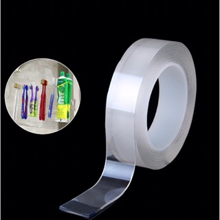 Băng Keo 2 Mặt Siêu Dính Đa Năng Tiện Lợi