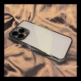 Ốp Điện Thoại Mềm Trong Suốt Chống Sốc Hình Vuông Cho IPhone 7 8 Plus X Xs Max 13 12 11 Pro Max