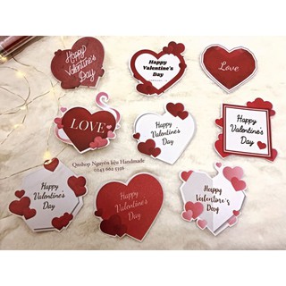 Sticker nổi chủ đề tình yêu trang trí khung ảnh, lovebox, scrapbook...