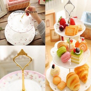 1 Bộ Giá Để Bánh Kem 3 Hoặc 2 Tầng Có Tay Cầm Tiện Lợi