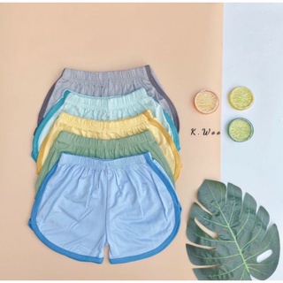 Bán lẻ 1 chiếc quần đùi thun lạnh Kwoo vét ống thể thao cho bé trai bé gái