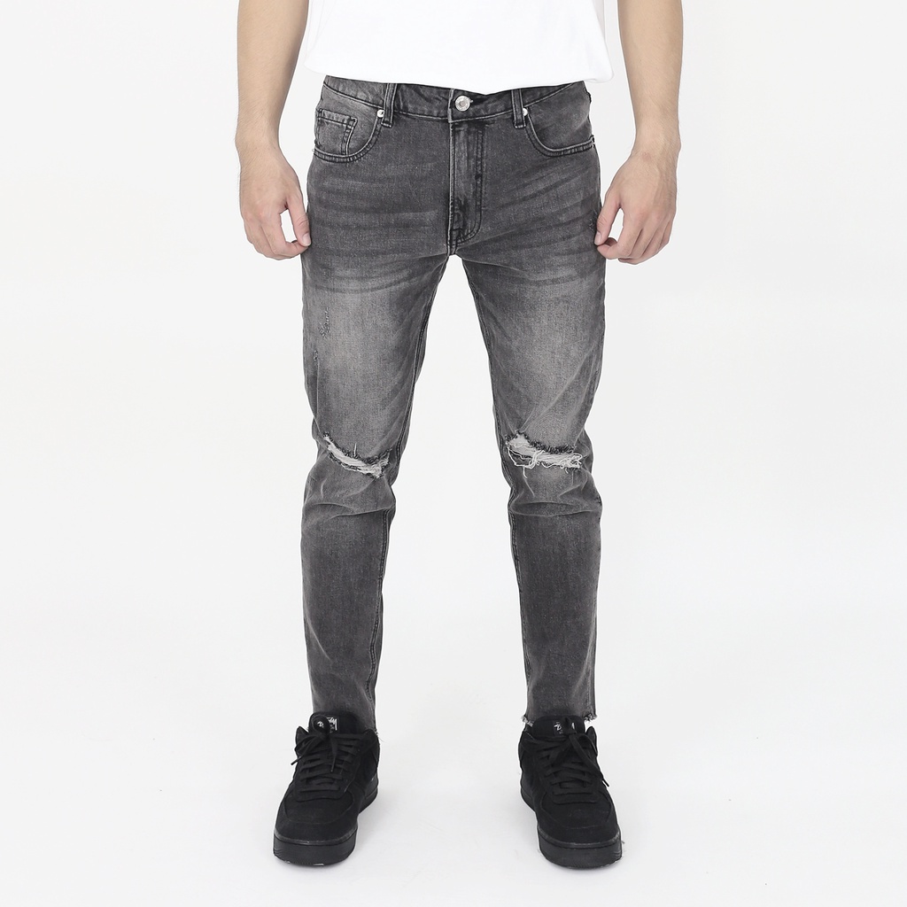 Quần NOWSAIGON Distressed Stretch Skinny Jeans - Local Brand Chính Hãng | BigBuy360 - bigbuy360.vn