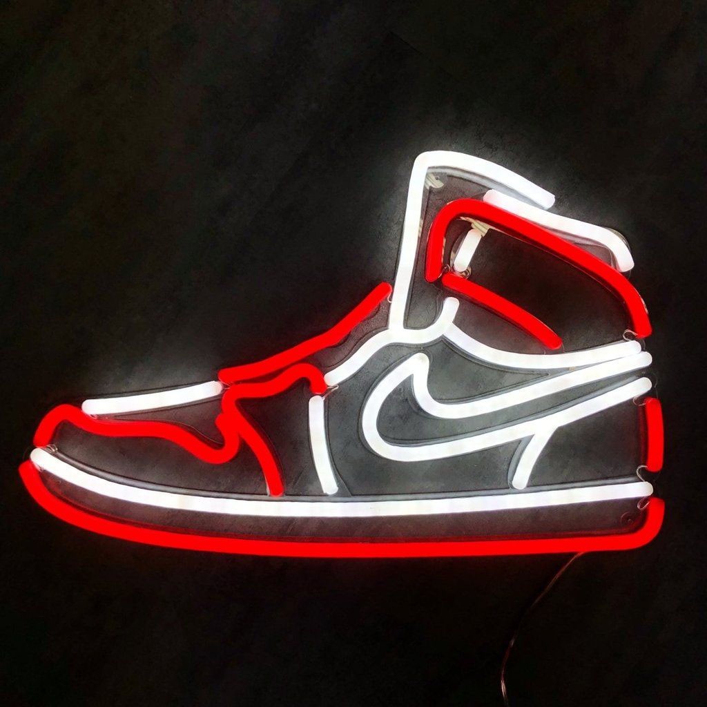Đèn Trang Trí Led Neon Sign Giày Air Jordan ( Kích thước 45x26 cm ...