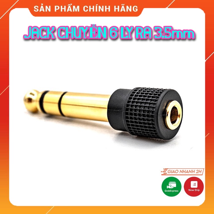 Jack Chuyển Đổi 3.5 Ly Ra 6 Ly. Jack Được Thiết Kế Chắc Chắn, Độ Bền ...