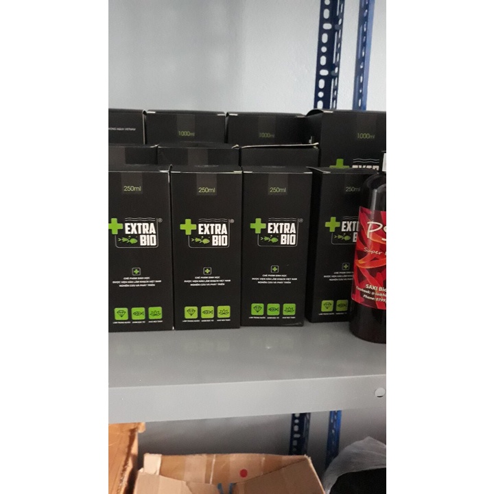 250,500,1000ml Men vi sinh EXTRA BIO,chế phẩm sinh học làm trong và khử mùi hôi tanh cho bể cá cảnh,hồ KOI.