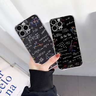 Ốp Câu Hỏi Toán Học Hợp Thời Trang Cho iPhone 16 15 14 13 12 11 Pro Promax 14Plus mini X XS XR XSMAX 6 6s 5 5S 6plus / 6splus 7 8 SE2020 7plus / 8Plus TPU Bìa Mềm QMZT