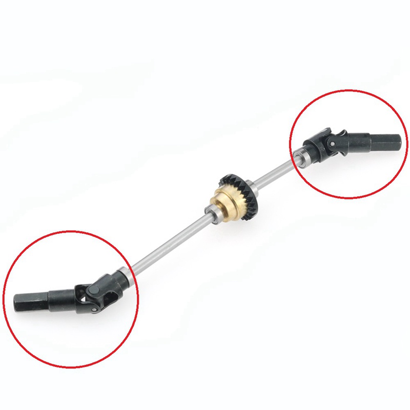4 Kim Loại Trục Trước Trục Truyền Động Trục Sau Trục Cho WPL C14 C24 C34 B14 B24 B36 MN D90 MN99S RC Xe Nâng Cấp Phần