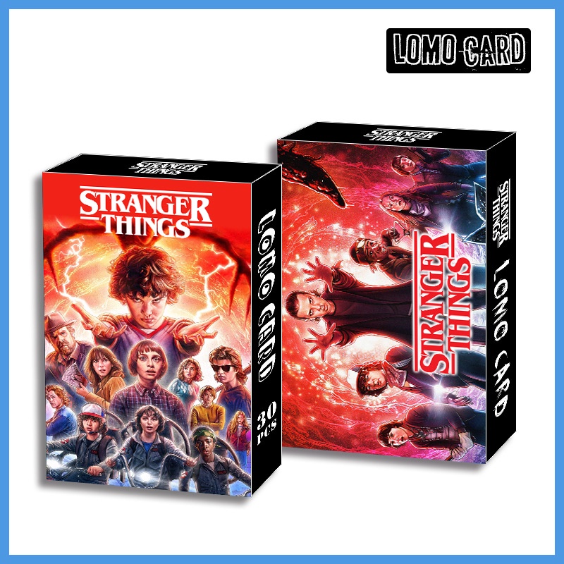 Stranger Things Card Captor Dragon Ball Photocard Lomo Card | Shopee ...