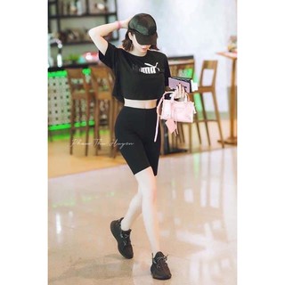 Quần legging ngố Thái