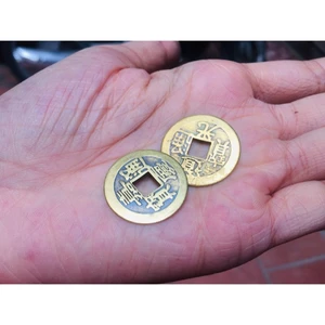 12 đồng xu cổ may mắn đồ phong thuỷ thờ cúng tâm linh