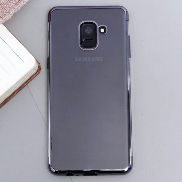 Ốp lưng Sam Sung A8/2018 trong suốt