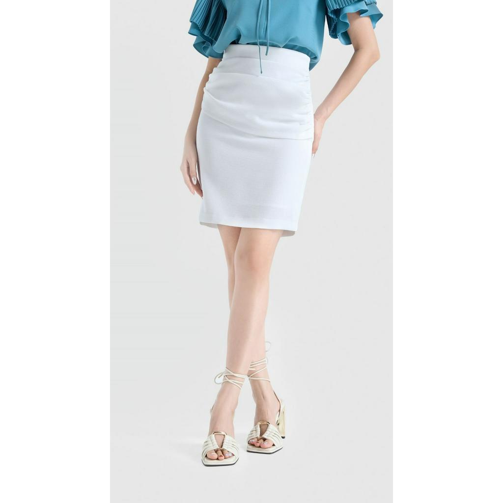 Vella Fashion Chân váy bút chì ngắn che bụng VV23010