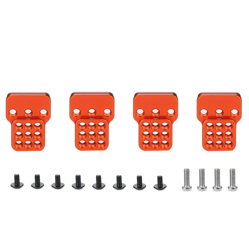 Ghế mở rộng khung giảm xóc có thể điều chỉnh bằng kim loại cho WPL C14 C24 C34 C44 B14 B16 B24 B36 1 / 16 Phụ tùng xe RC, Đỏ