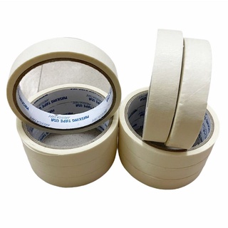 set 5 cuộn băng dính giấy bản 2 cm và 5 cm