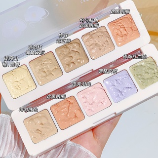 Kem Nền Che Khuyết Điểm XIXI 5 Màu Lì Nude Tự Nhiên Kháng Nước Không Lem Nhòe NO.D522
