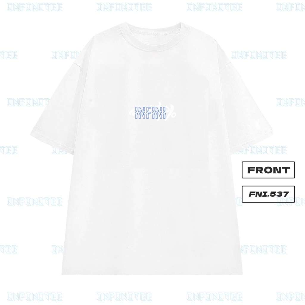 Áo thun INFINITEE Fni0537, Thun 100% Cotton - form rộng Unisex.