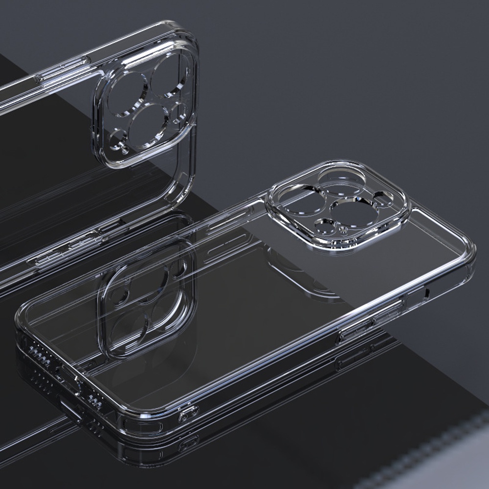 ỐP LƯNG KÍNH Trong Suốt CAO CẤP Không Ố Chống Ố Vàng Chống Xước Bảo Vệ Camera iphone 17 PRO MAX 16 PROMAX 15 14 13 12 11 - ảnh 8