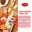 Bánh Gạo JINJU RICHY Vị Bò Nướng Tiêu Gói 134,4g Datet11/2026