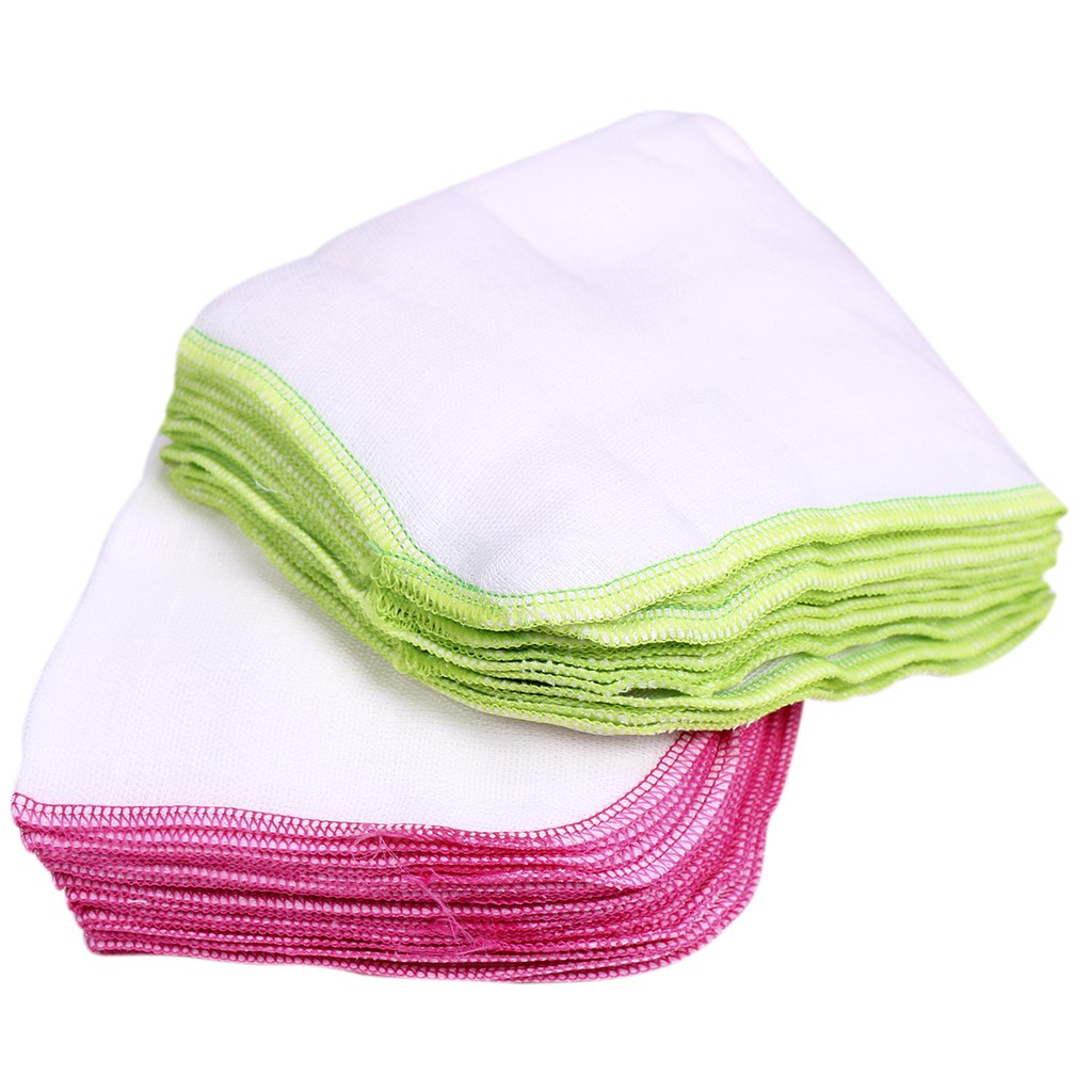 Khăn sửa cho bé, Slot 10 khăn xô sữa siêu thấm, siêu mềm