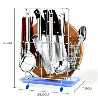 Kệ để dao thớt inox 304 mới