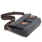 Túi đeo chéo vải bố phối da Anh Tho Leather - DC2101 — ảnh 2