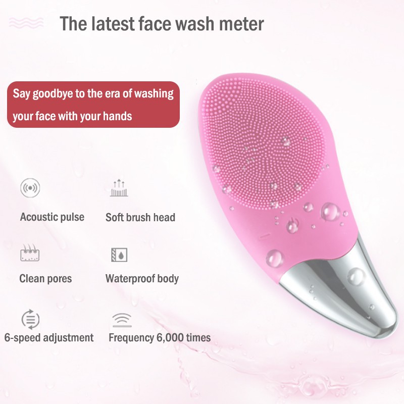 Cọ Rửa Mặt Mát Xa Làm Sạch Sâu Bằng Điện SALORIE