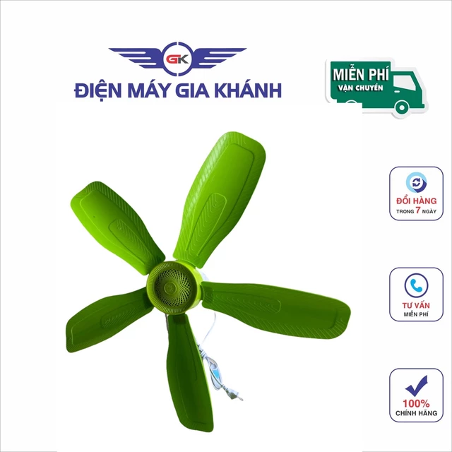 Quạt Trần Màn Mini 5 cánh nhựa dẻo cao cấp~Quạt trần màn mini