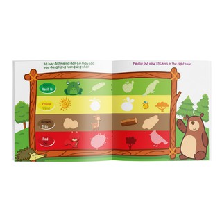 Sách Miếng Dán Thông Minh Cho Bé - My First Sticker Book (Bộ 3 Cuốn)