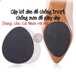 Cặp lót dán đế giày dép chống trượt, chống mòn đế siêu tiện lợi DANCG03