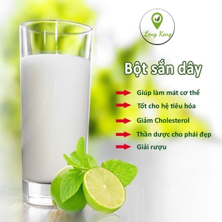 Bột Sắn Dây Bắc Nguyên Chất LengKengFarm LOẠI ĐẶC BIỆT 500Gr SẠCH 100% Không Pha Tạp Chấtt, SỈ SLL