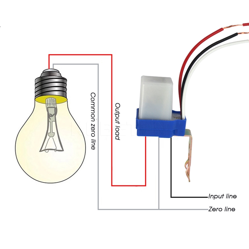 Công tắc dùng cho đèn cảm biến AC DC 220V 10A
