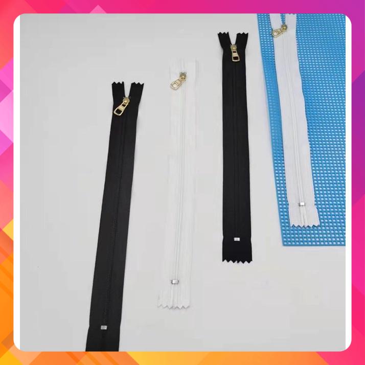 Dây kéo túi xách 28cm loại tốt có chặn 2 đầu