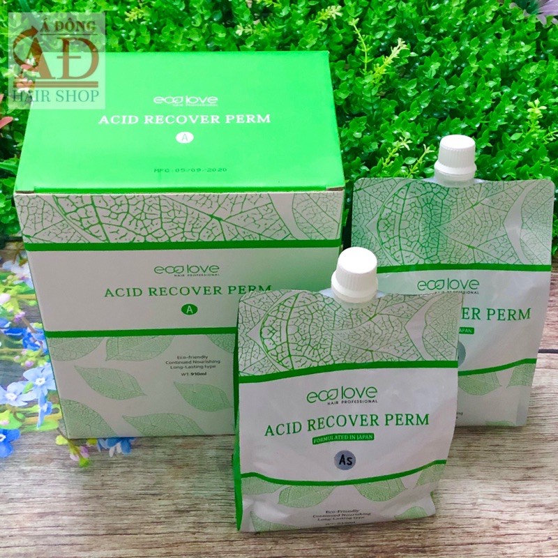 CẶP THUỐC UỐN ECOLOVE SIÊU QUĂN SÓNG MỀM MƯỢT 910mlx2