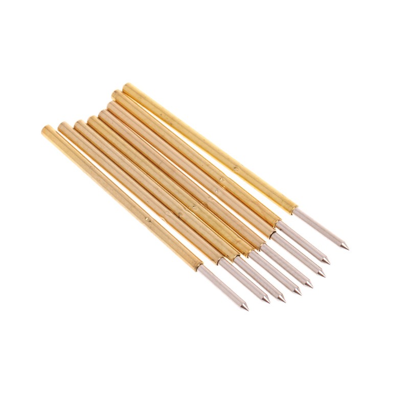 Set 100 pin Pogo dò kiểm tra lò xo P100-B1 đường kính 1.36mm dài 33.35mm
