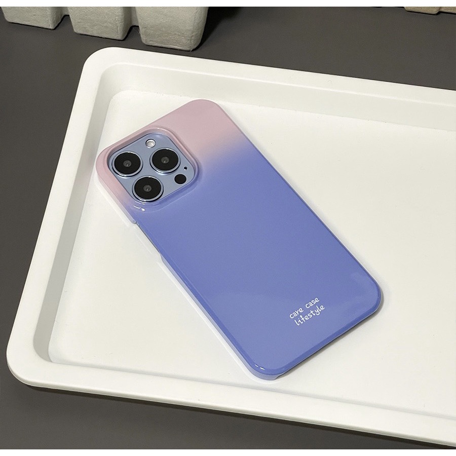 Ốp iphone tím hồng và tím tối